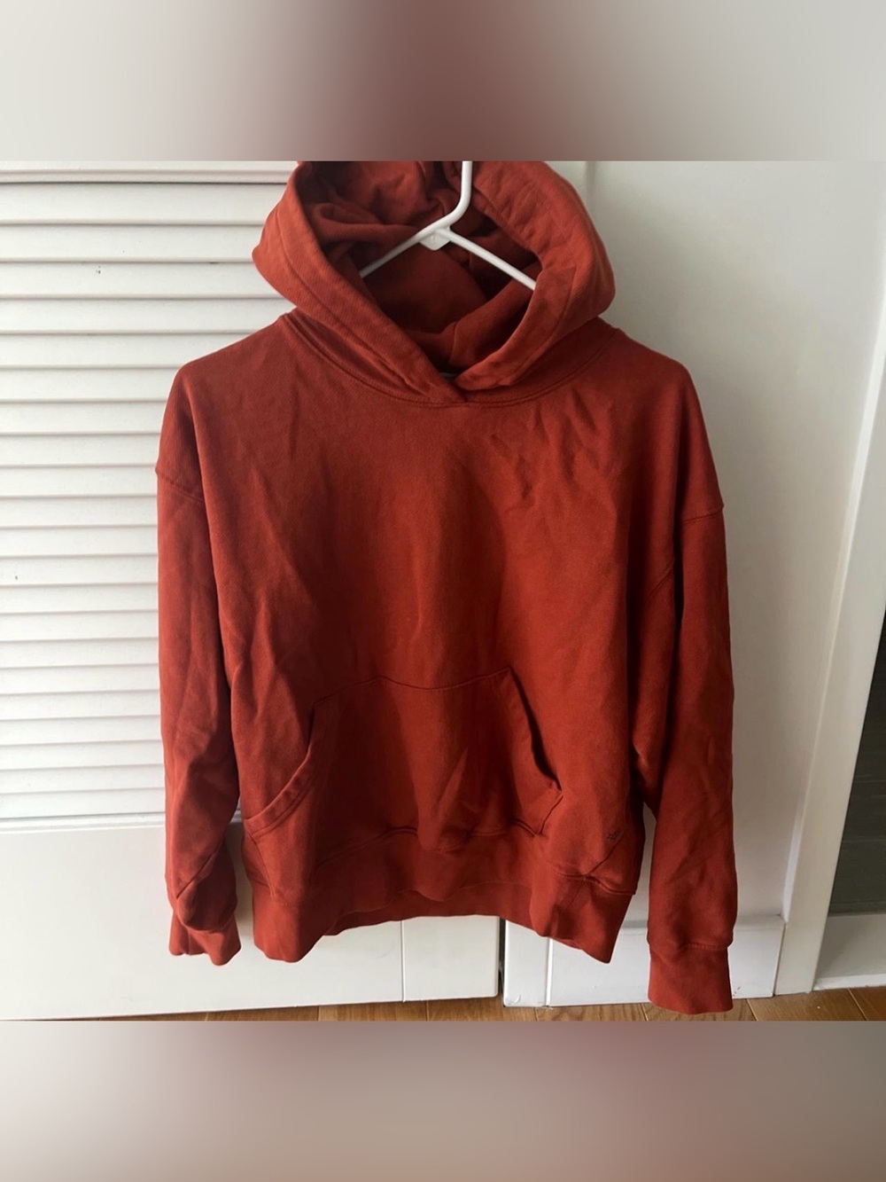 WeWoreWhat Burnt Orange Crewneck Sweatshirt